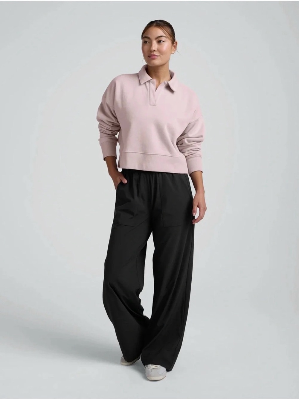 Beyond Yoga LuxeFleece Collared Sweatshirt
